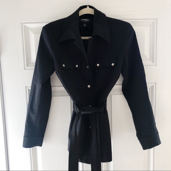 Express Jackets & Blazers - Express Black Blazer Jacket Size 9/10